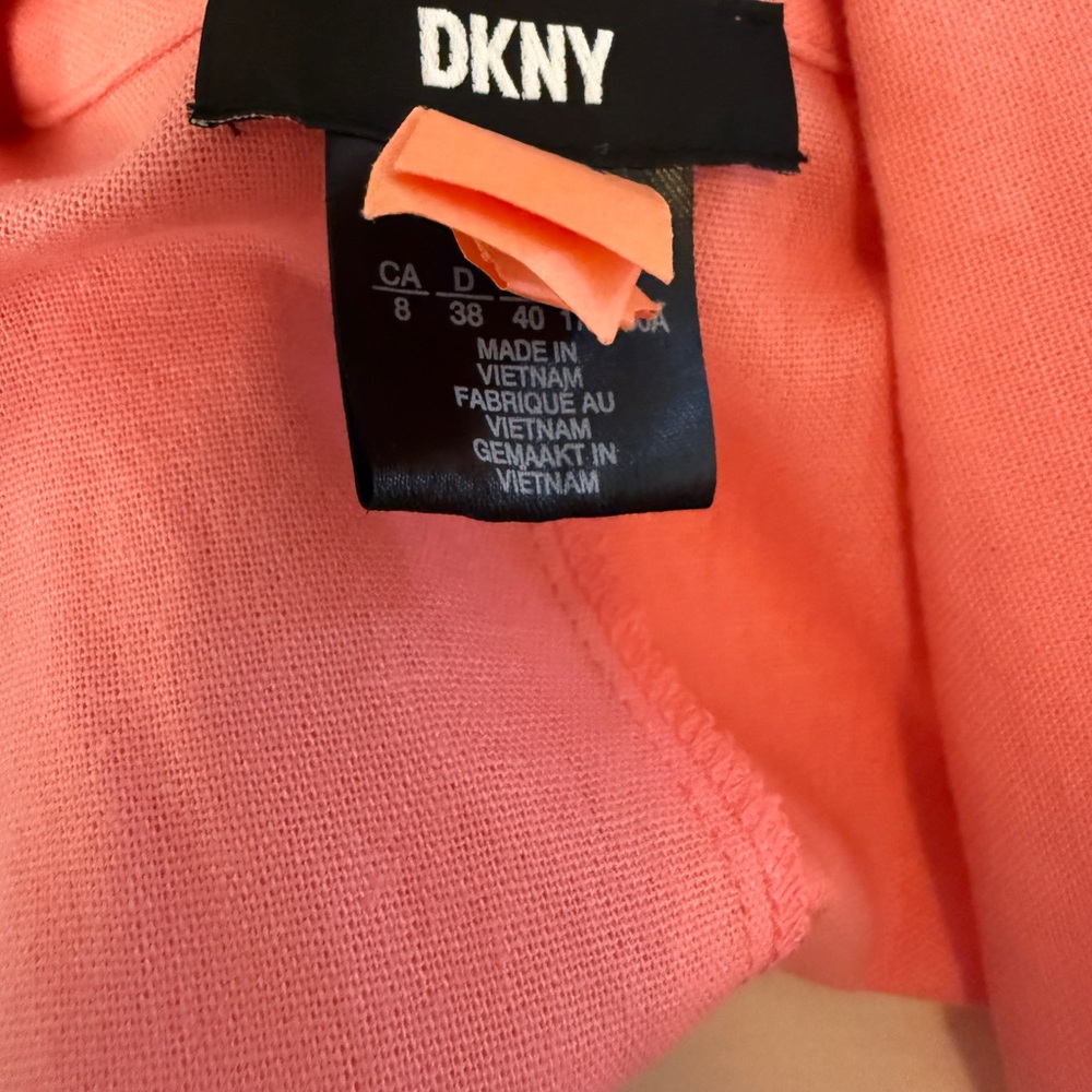 DKNY Coral Midi Wrap Dress - Picture 5 of 6